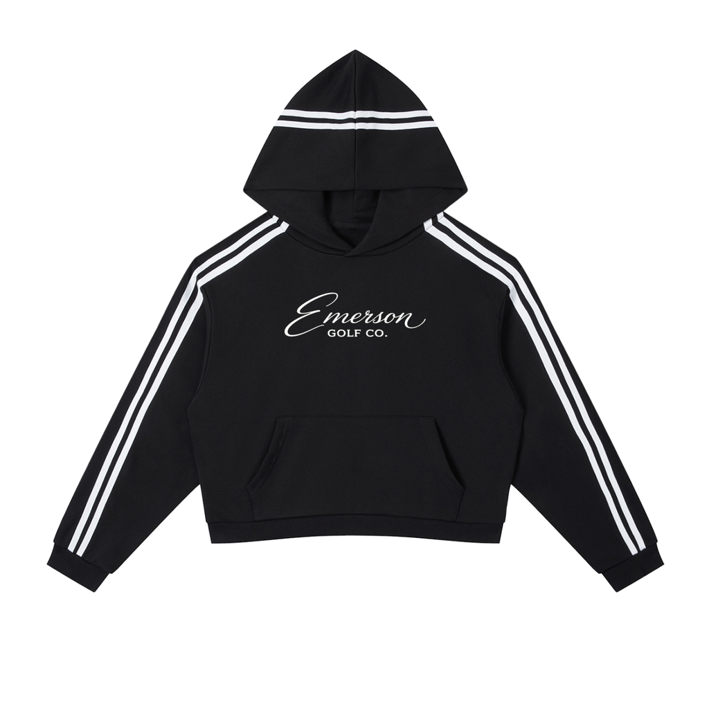 Emerson Golf Luxe Sport Crop Hoodie