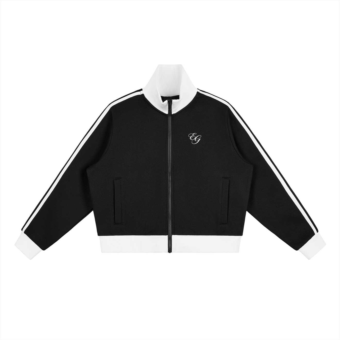 Strut & Sport Cropped Track Jacket